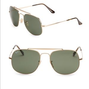 Ray-Ban Aviator Sunglasses 57MM Unisex